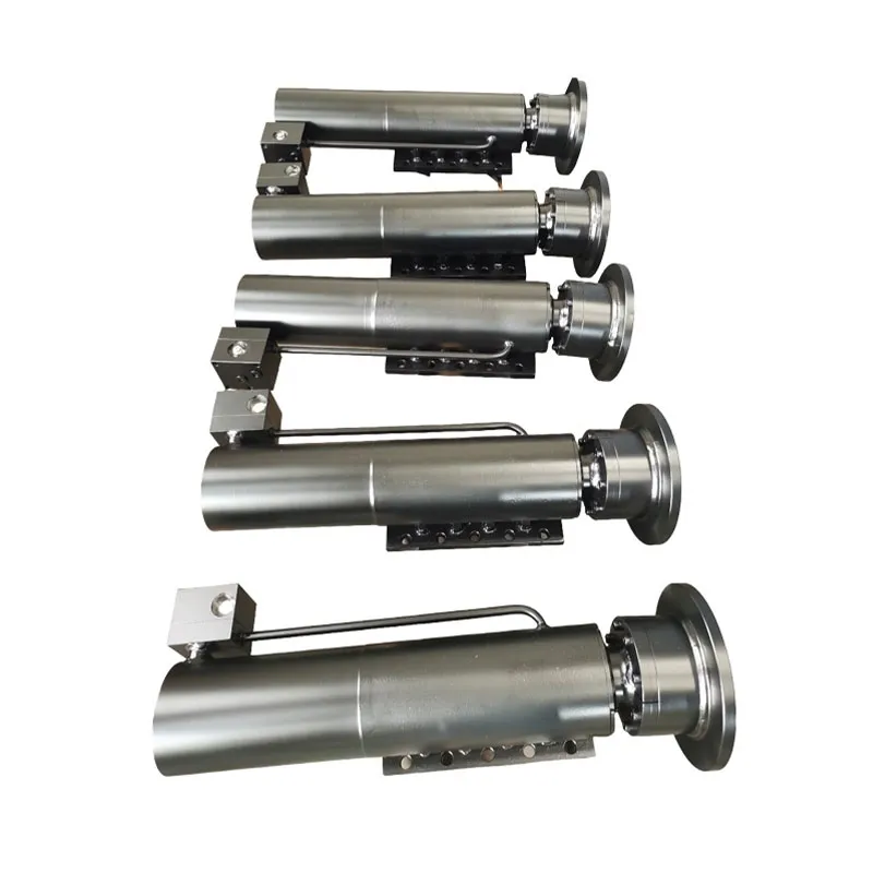 Гидроцилиндр опоры машины для перевозки минерального порошка