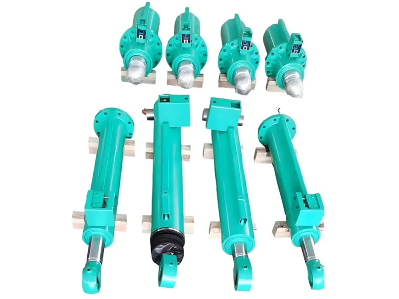 Гидроцилиндр поперечного перемещения верхней и нижней балки TRD для строительной техники (2)